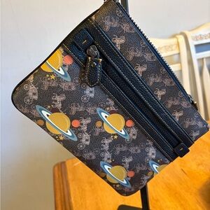 Coach planet XL wristlet